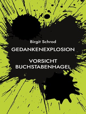 cover image of Gedankenexplosion